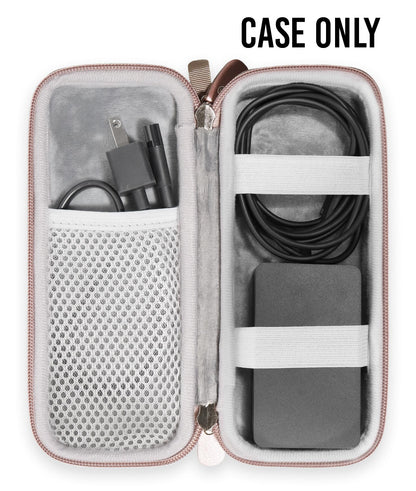 getgear Laptop Charger case, Customized for Microsoft Surface, pro 2, with mesh Pocket for Microsoft Surface Arc Mouse, Flash Drive or Other Essential Accessories GETGEAR