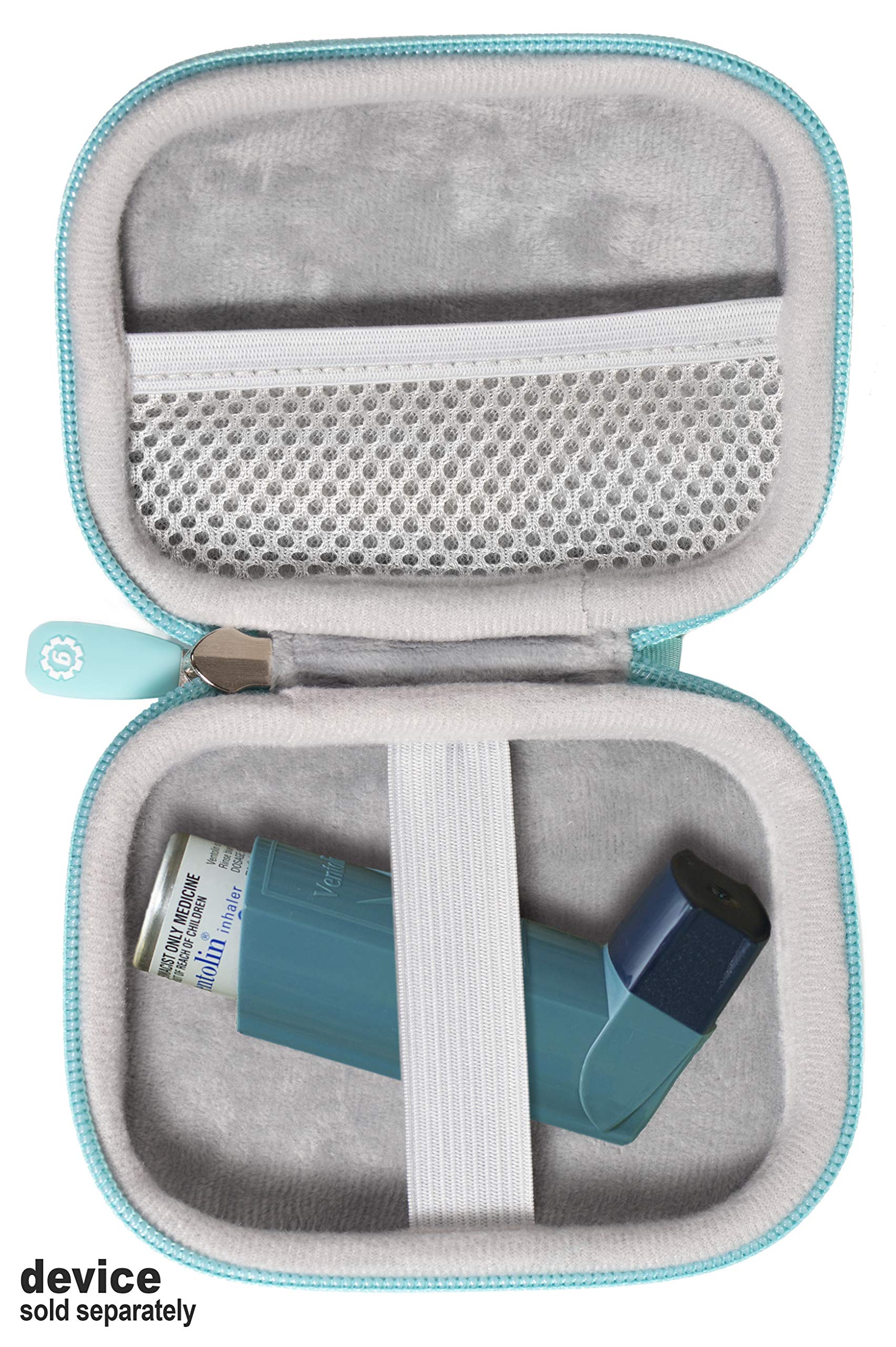 GETGEAR Asthma Inhaler Holder case, Compact and Sturdy case for Handy Ventolin Inhaler for Adults and Kids (CASE ONLY) GETGEAR