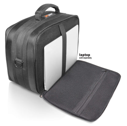 GETGEAR Professional All in one Camera case for up to 2 Cameras and Three Lenses, Long Distance, Wide Angel and Facial, for Canon EOS, EOS Rebel, Panasonic, Sony, Olympus, All Models GETGEAR