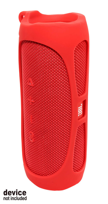 GETGEAR Silicone Cover Sleeve forJBL Waterproof Portable Bluetooth Speaker FLIP 5, Customized Design Skin Portable Protection Solution, Best Matching in Shape and Color GETGEAR