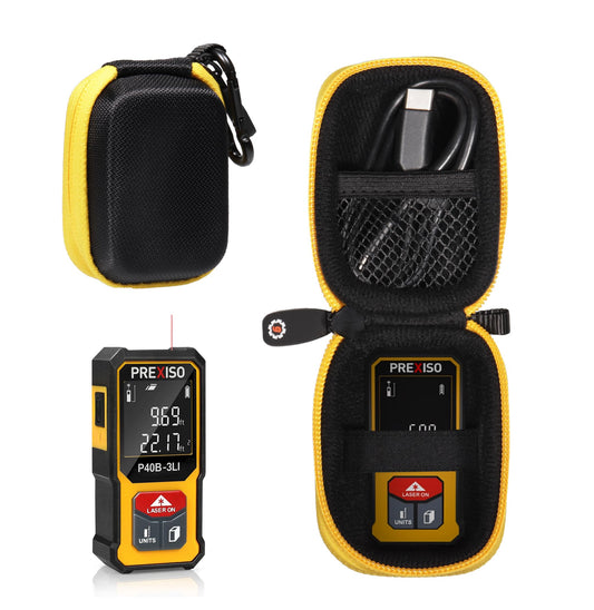 Getgear Laser Distance Measure Case for PREXISO Mini Laser Measurement Tool, 135Ft Rechargeable Laser Distance Meter GETGEAR
