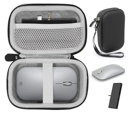 getgear Accessories case for Microsoft Surface Mouse, Arc Mouse, Surface Dock Station, Surface Go USB C hub, lso for USB C, Type C Hub Adapter, Docking Station, Multiport Adapter GETGEAR
