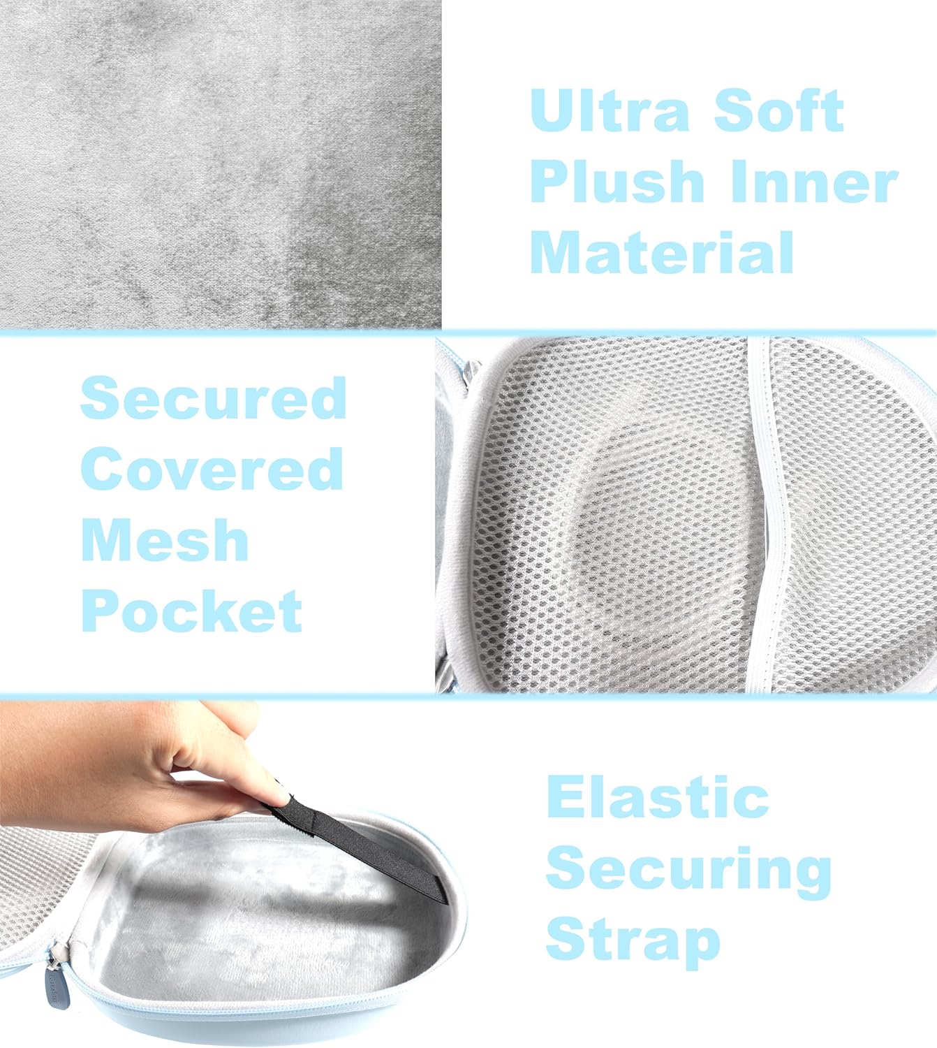 Travel Case for Bose QuietComfort / QC Headphones – Protective Carry Pouch getgearcase