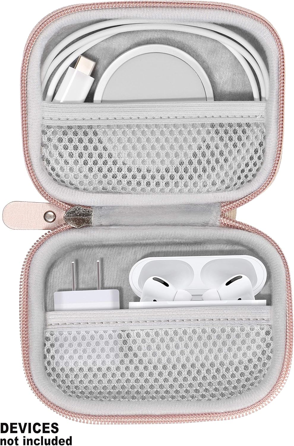 All-in-One Travel Case for iPhone MagSafe Charger, Battery Pack & AirPods – Compact Protective Organizer getgearcase