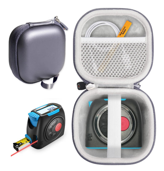 GETGEAR 3-in-1 Digital Tape Measure Case for ACEGMET 131 Ft Laser Measurement Tool With phone app GETGEAR