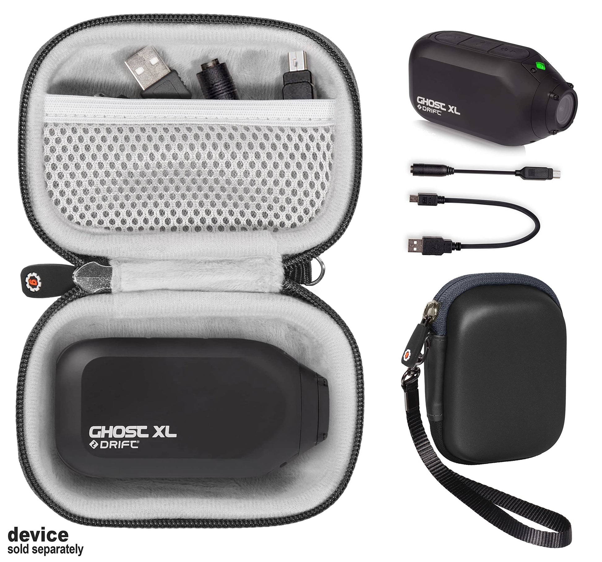 GETGEAR Case for Ghost X, XL Action Camera, Ghost 4K+ GETGEAR