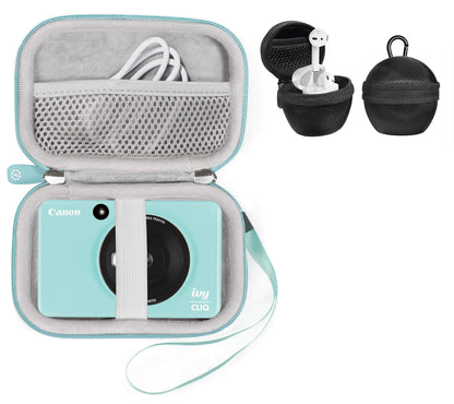 GETGEAR Protective case for Instant Print Digital Camera and Instant Printer Like Canon Ivy CLIQ+, CLIQ, Mobile Printer, Kodak Smile, HP Sprocket GETGEAR