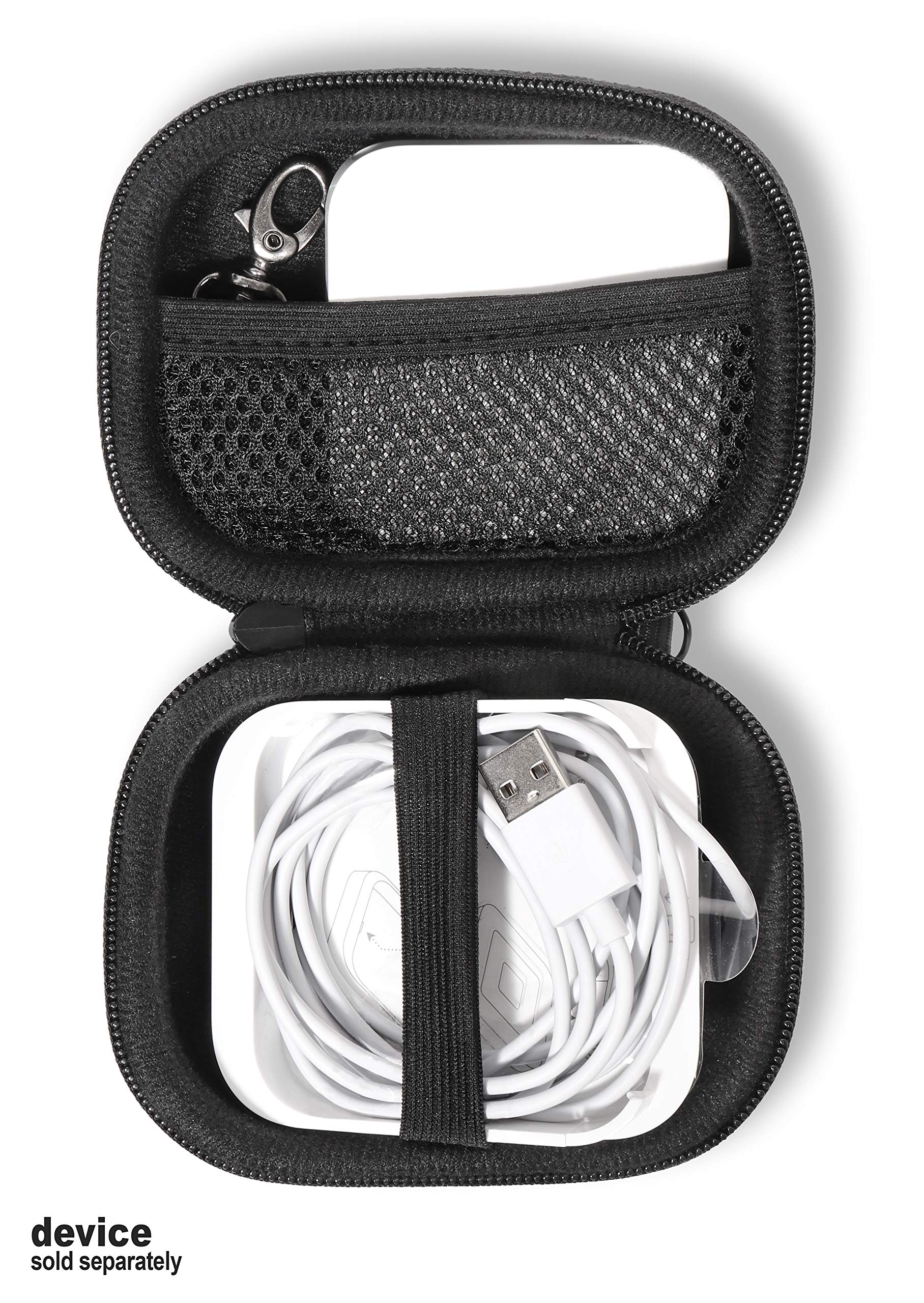 WGear Protective Case for Square Contactless Dock and Chip Reader Scanner – ALL IN ONE Solution for Dock, Square Card Reader, Chip Reader, USB Cables and Small Accessories WGear