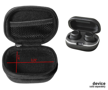 True Wireless Earbuds Charging case for Philips UpBeat SHB2505 Wireless Earbuds, Bang & Olufsen Beoplay E8 2.0 True Wireless Earbuds, Compact Strong case, mesh Accessory Pocket GETGEAR