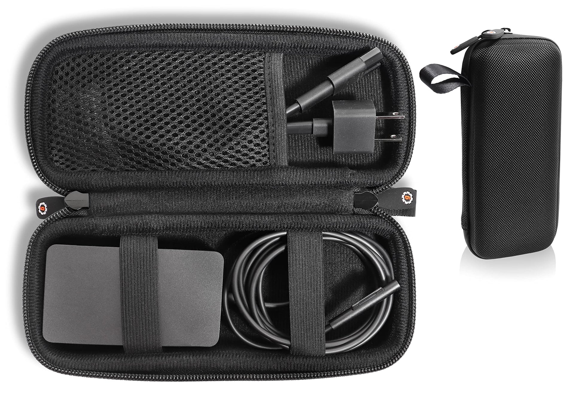 getgear Laptop Charger case, Customized for Microsoft Surface, pro 2, with mesh Pocket for Microsoft Surface Arc Mouse, Flash Drive or Other Essential Accessories GETGEAR