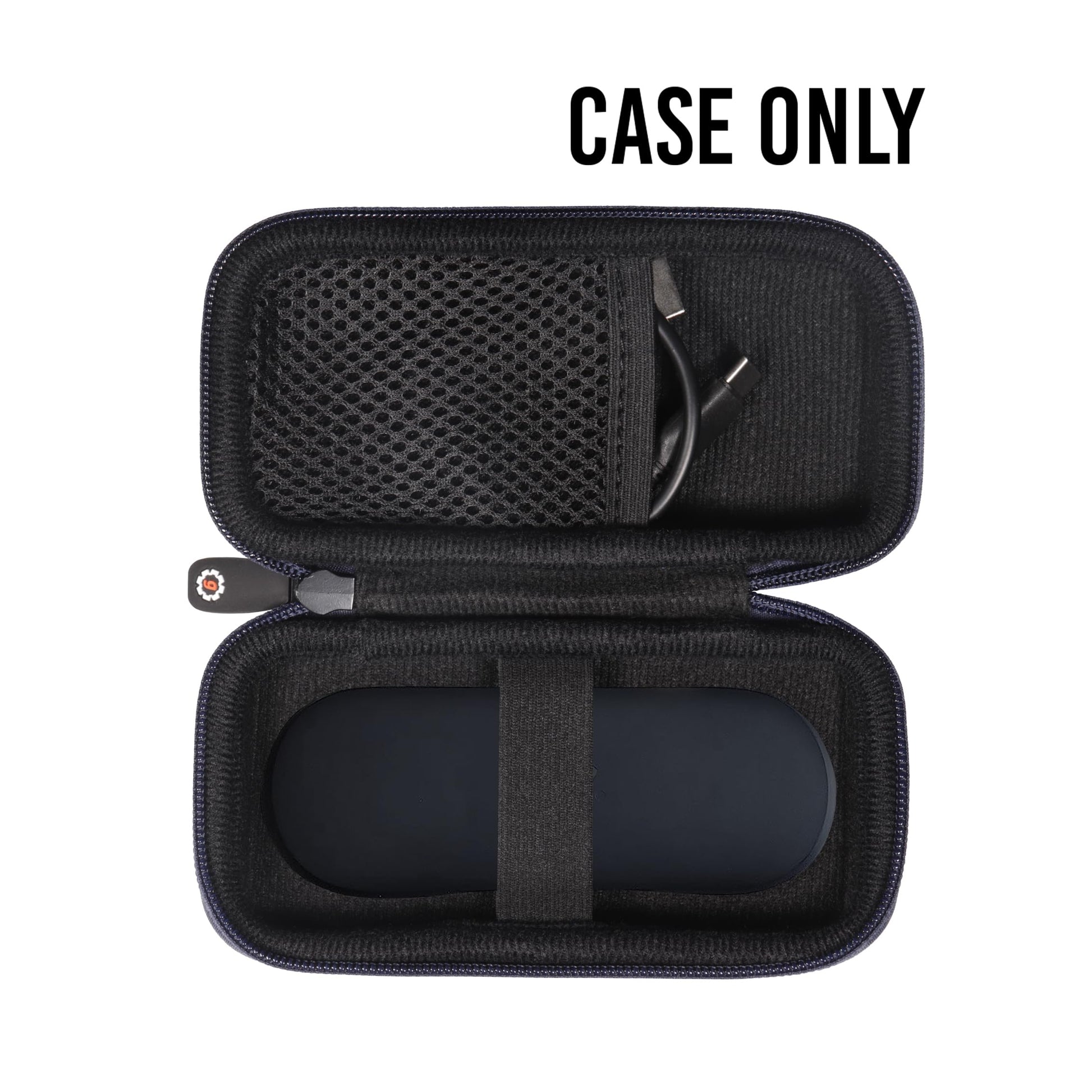 getgear Earbuds Case Compatible with Oladance OWS 2, OWS 1 Open Ear Headphones Without Charging case, mesh Pocket for Charge Cable GETGEAR