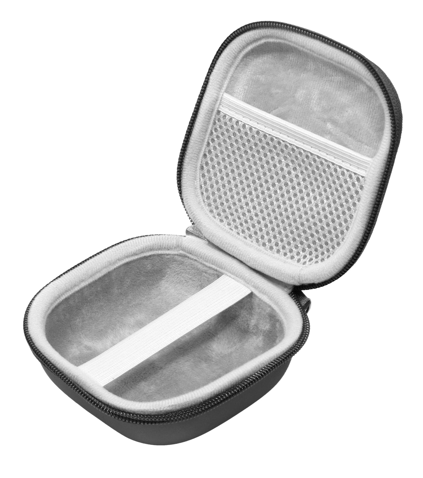 Feature Protective Case for Bose SoundLink Micro Bluetooth Speaker by WGear, Featured Design with mesh Pocket for Cable and Other Accessories, Elastic Strap to Secure Device WGear