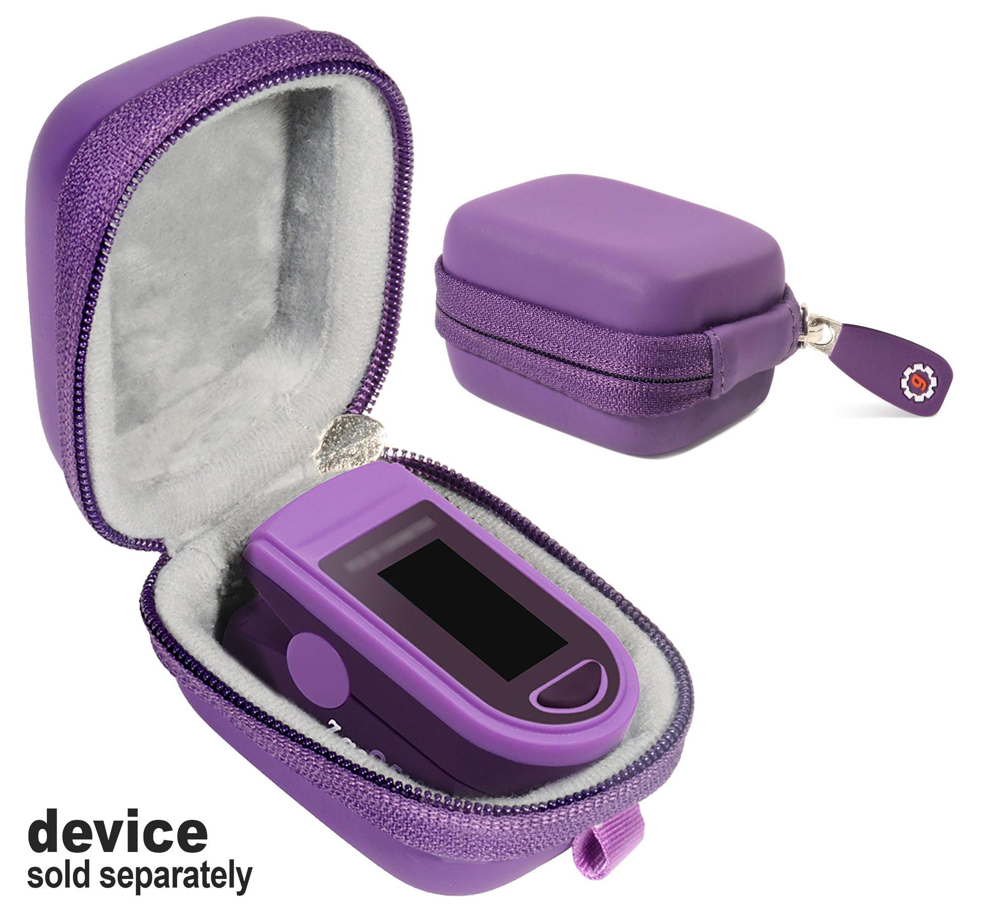 GETGEAR Fingertip Pulse Oximeter Case for Zacurate Pro 500DL, 500BL, Childrend, Facelake FL400 t. FL350, CMS500DA, mibest, Innovo Deluxe, Santamedical, ANKOVO, CONTEC, Metene GETGEAR