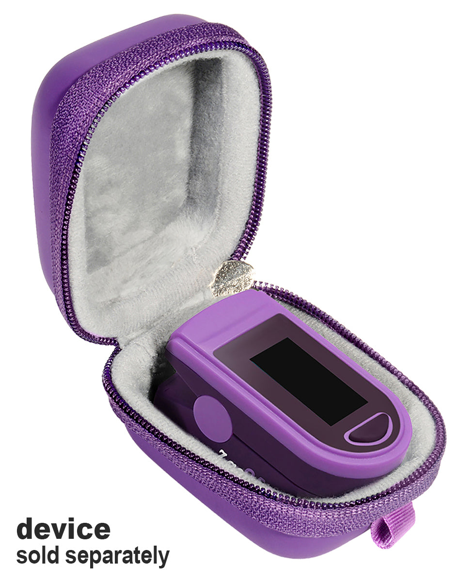 GETGEAR Fingertip Pulse Oximeter Case for Zacurate Pro 500DL, 500BL, Childrend, Facelake FL400 t. FL350, CMS500DA, mibest, Innovo Deluxe, Santamedical, ANKOVO, CONTEC, Metene GETGEAR