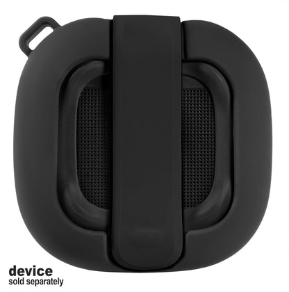 Feature Protective Case for Bose SoundLink Micro Bluetooth Speaker by WGear, Featured Design with mesh Pocket for Cable and Other Accessories, Elastic Strap to Secure Device WGear