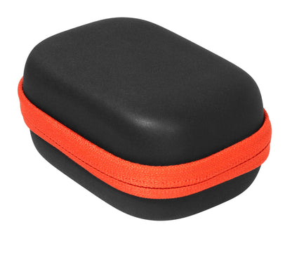 GETGEAR Protective case for FlightScope Mevo-Portable Personal Launch Monitor for Golf, mesh Accessories Pocket for Cable, Convenient Carabiner GETGEAR