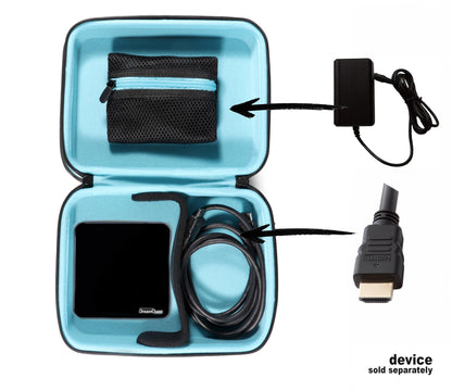 GETGEAR portable Mini Computer Case compatible with DreamQuest Mini Desktop Computer, KAMRUI AK1 PRO, GMKtec Nucbox G3/ G2 GETGEAR
