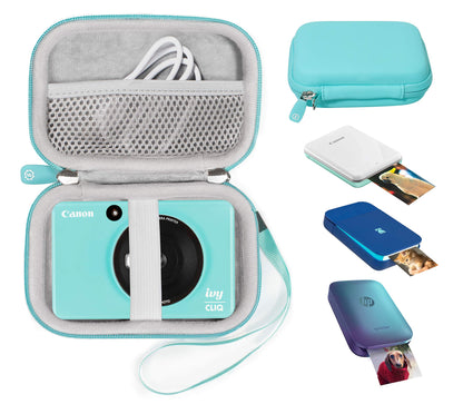 GETGEAR Protective case for Instant Print Digital Camera and Instant Printer Like Canon Ivy CLIQ+, CLIQ, Mobile Printer, Kodak Smile, HP Sprocket GETGEAR