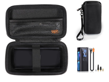 getgear Portable Tire Inflator Case compatible with ILTIDE Tire Inflator Portable Air Compressor, 150PSI Portable Air Pump, smart slimp travel organizer GETGEAR