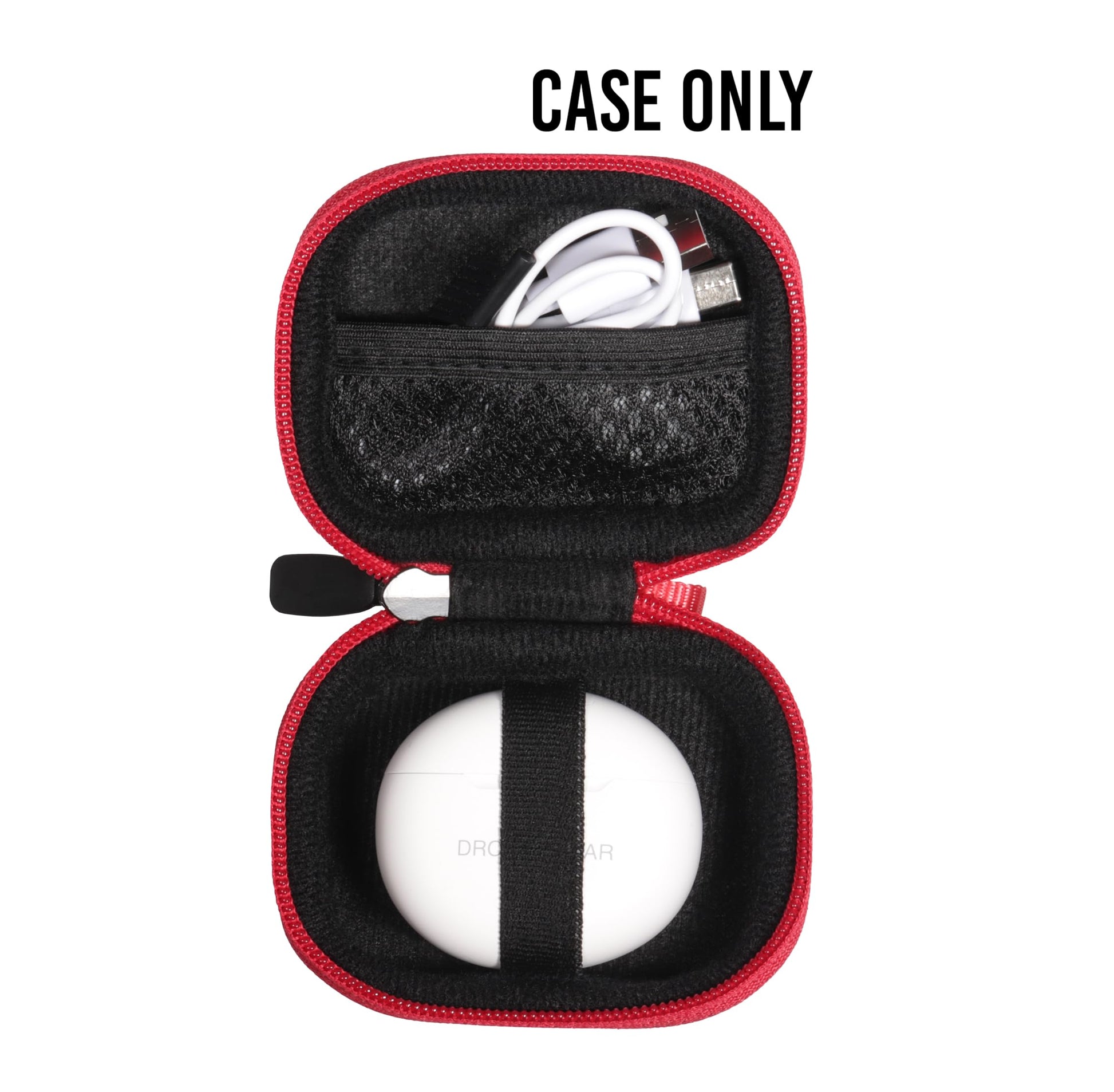 getgear Hearing Aids Case for DROWELL EAR Hearing Aids, Hearing Aids for Seniors Rechargeable with Noise Cancelling Hearing Amplifiers, Strong Mini Case with Mesh pocket GETGEAR