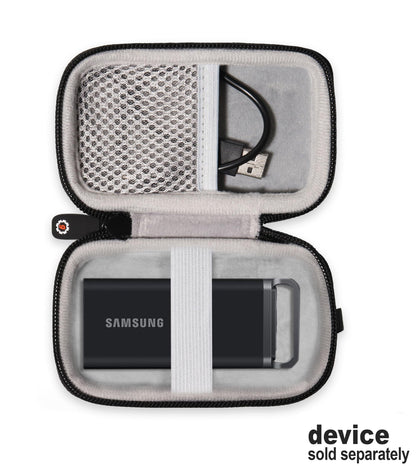 Getgear Portable Case Compatible with Samsung T5 EVO Portable SSD2TB, 4TB, 8TB GETGEAR