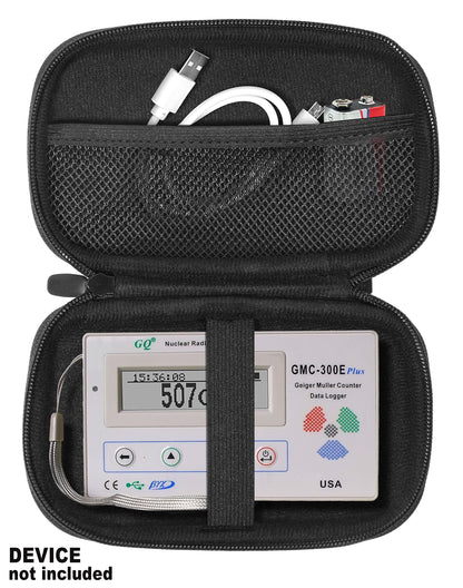 getgear case for GQ GMC300EPlus Fullfill Digital Nuclear Radiation Detector Monitor Meter, New GQ GMC-320 Plus Geiger Counter Nuclear Radiation Detector Monitor Meter(Updated Version) getgearcase