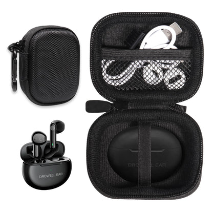 getgear Hearing Aids Case for DROWELL EAR Hearing Aids, Hearing Aids for Seniors Rechargeable with Noise Cancelling Hearing Amplifiers, Strong Mini Case with Mesh pocket GETGEAR