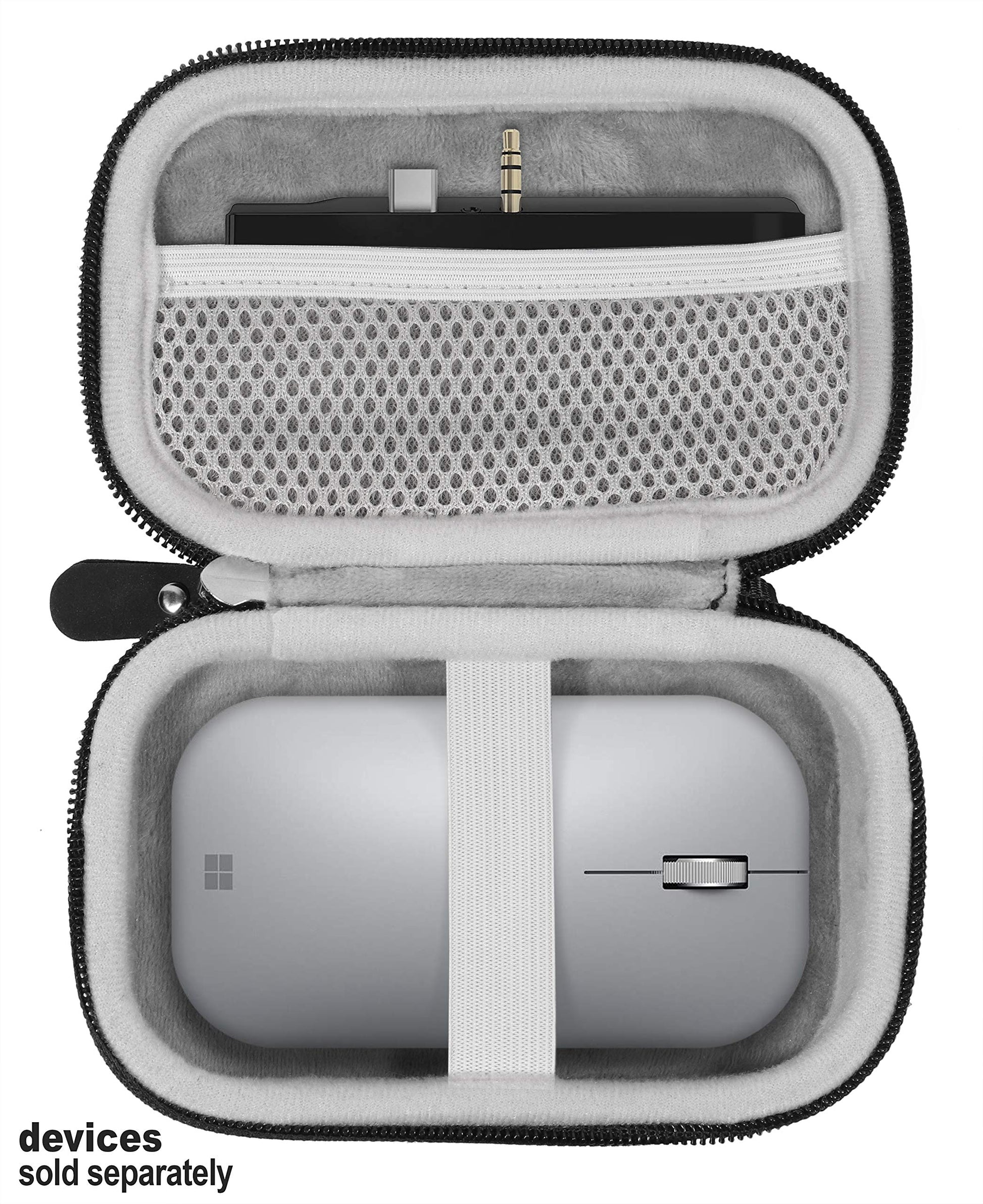 getgear Accessories case for Microsoft Surface Mouse, Arc Mouse, Surface Dock Station, Surface Go USB C hub, lso for USB C, Type C Hub Adapter, Docking Station, Multiport Adapter GETGEAR