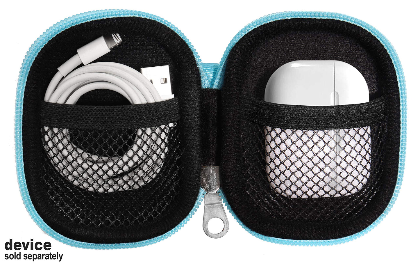 Liphontcta InGo Case for Airpods Pro, Airpods 2, Airpods 1; Samsung Galaxy Buds Pro, Galaxy Buds 2, Galaxy Buds and Universal for Other True Wireless Earbuds, mesh Accessories Pocket InGo