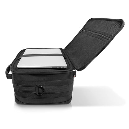 getgear All in one case for Zoom Portable Handy Recorder Compatible with Zoom H8, Q2n-4K, H6, H5, H4 and Headphones, Microphones, Stands, Charger, Cords and Tablet/Laptop GETGEAR