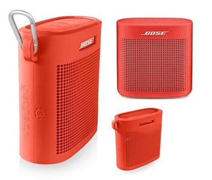 GETGEAR Tailor Made Silicon Cover for Bose SoundLink Color Bluetooth Speaker II, Safeguard from Shock, Shake and Scratch, Fully Cover with Sound Through Design GETGEAR