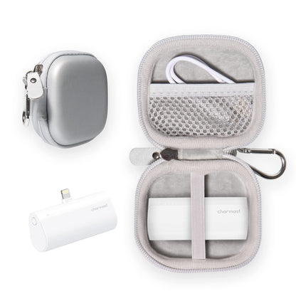 getgear Travel Case for Small Portable Charger Like Charmsast, KKD, VEGER, Feob, YHO, VRURC GETGEAR