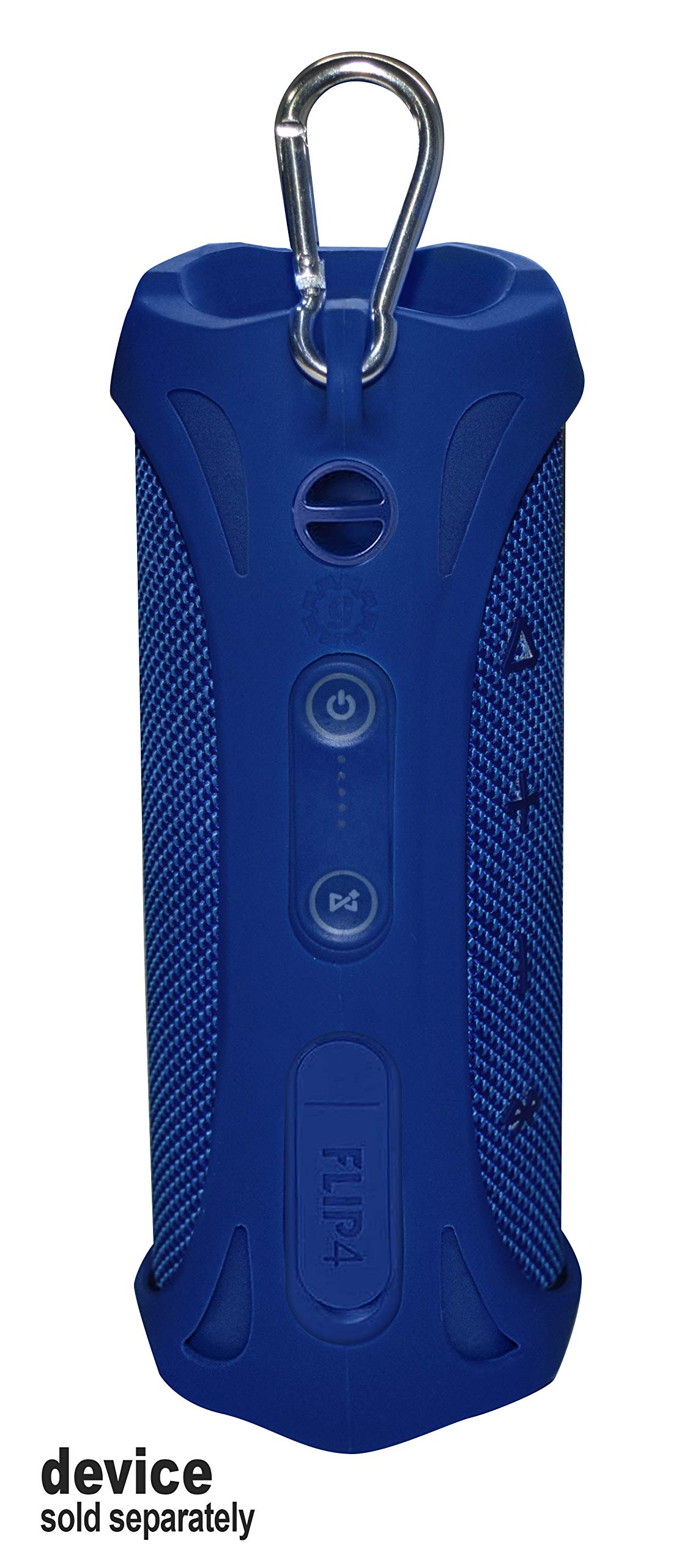 GETGEAR Silicone Cover Sleeve forJBL Flip 4 Waterproof Portable Bluetooth Speaker, Customized Design Skin Portable Protection Solution, Best Matching in Shape and Color GETGEAR