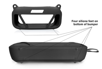GETGEAR Case for Bose SoundLink Flex Bluetooth Portable Speaker by getgear, mesh Pocket for Charger Cord, Detachable Wrist Strap GETGEAR