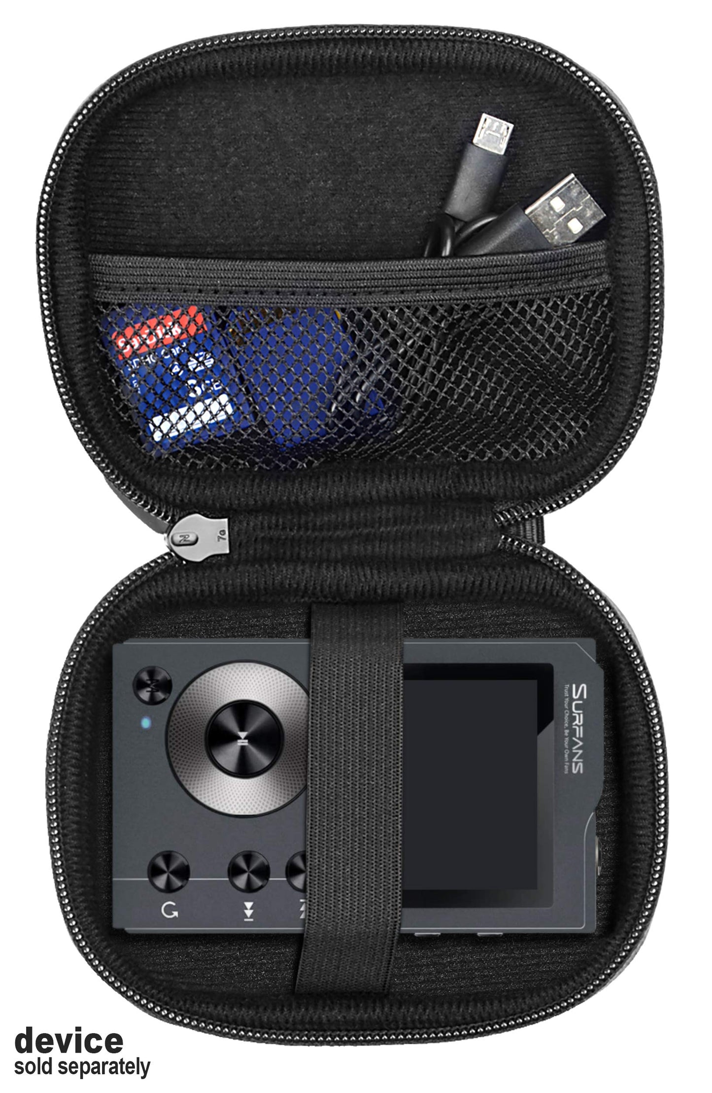 Wgear Music Player Case compatible with AGPTEK H01, H3, AGPTEK IMP HiFi 16GB MP3, Surfans F20 HiFi MP3 Player Wgear