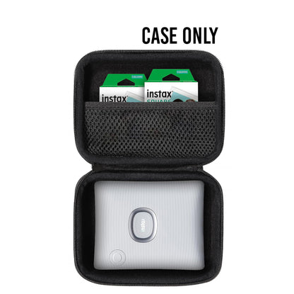 GETGEAR Portable Photo Printer Case for Fujifilm Instax Square Link Smartphone Printer, mesh Pocket for Printing Paper and Charge Cable GETGEAR