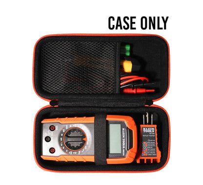 GETGEAR Electrical Test Kit Case for Klein Tools 69149P with Digital Multimeter, Noncontact Voltage Tester, Electrical Outlet Tester, Leads, Batteries GETGEAR