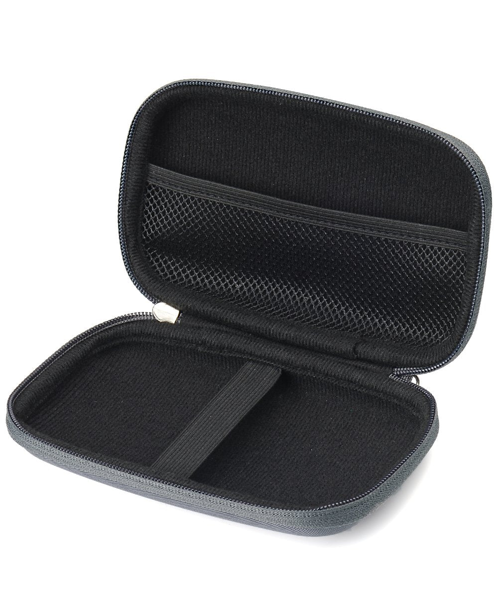 WGear Feature Designed Semi-Hard Case for RAVPower Power Banks RAVPower 22000 Portable Charger, mesh Pocket for Cable, Fastening Elastic Strap, Wrist Strap WGear