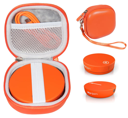 getgear Customized case for SIMO Solis Lite 4G LTE WiFi Mobile Hotspot,mesh Accessories Pocket, Wrist Strap GETGEAR