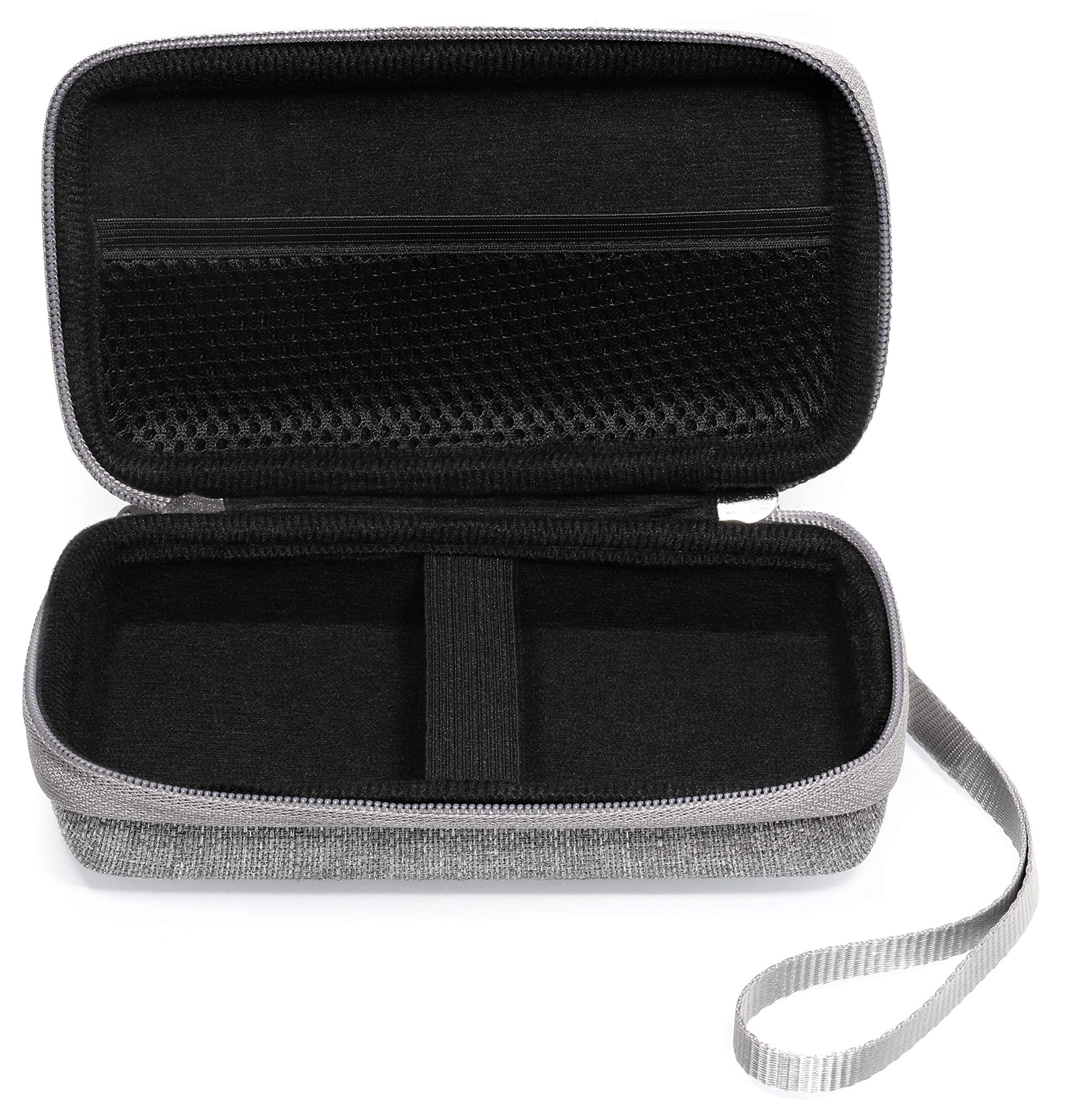 getgear case for Thermometer: Wyltec, Skyaudio, ANKOVO, Caroune, Simplife, Braun BFH-125, Mosen, Vigorun, GoodBaby, Braun Thermoscan 7, CHOOSEEN, Vigorun, Mobi Dualscan, Tweed Gray (CASE ONLY) GETGEAR