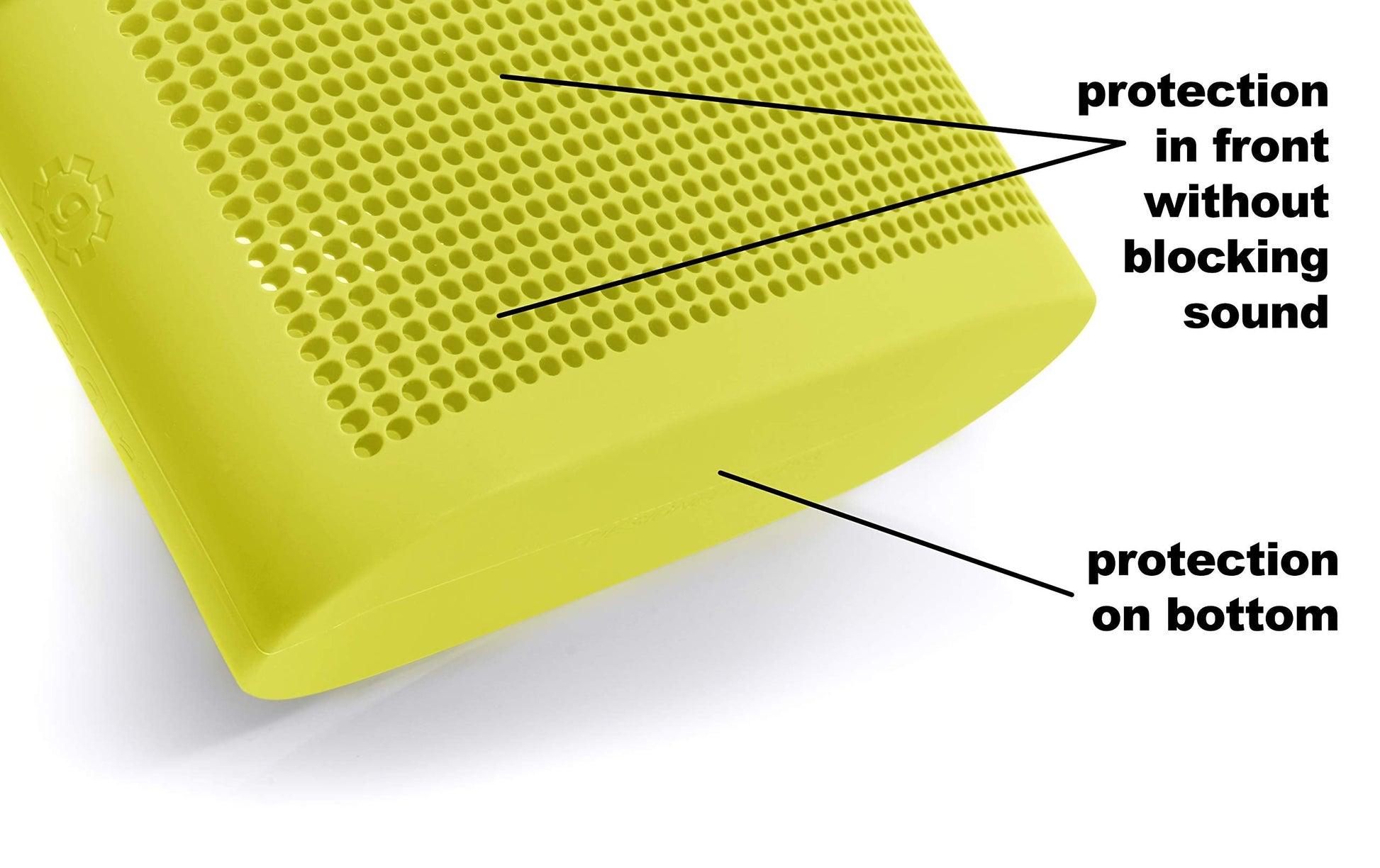GETGEAR Tailor Made Silicon Cover for Bose SoundLink Color Bluetooth Speaker II, Safeguard from Shock, Shake and Scratch, Fully Cover with Sound Through Design GETGEAR
