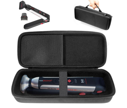 getgear Case for MANGROOMER Back Shaver Compatible with Ultimate PRO, Platinum PRO, INTELLIMAX PRO, Professional Do-It-Yourself and Do-It-Yourself GETGEAR