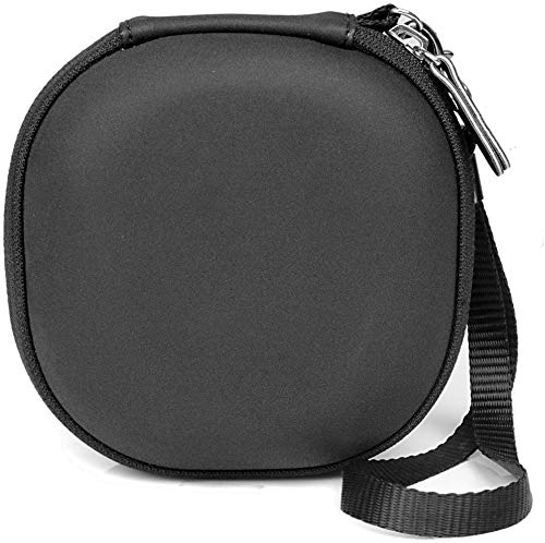 WGear Original Designed Case for Bose Wireless Noise-Masking Sleepbuds, Secure and Easy to use Protective Strap, Mesh Pocket for Cable, Compact and Strong case with Detachable Strap, Black WGear