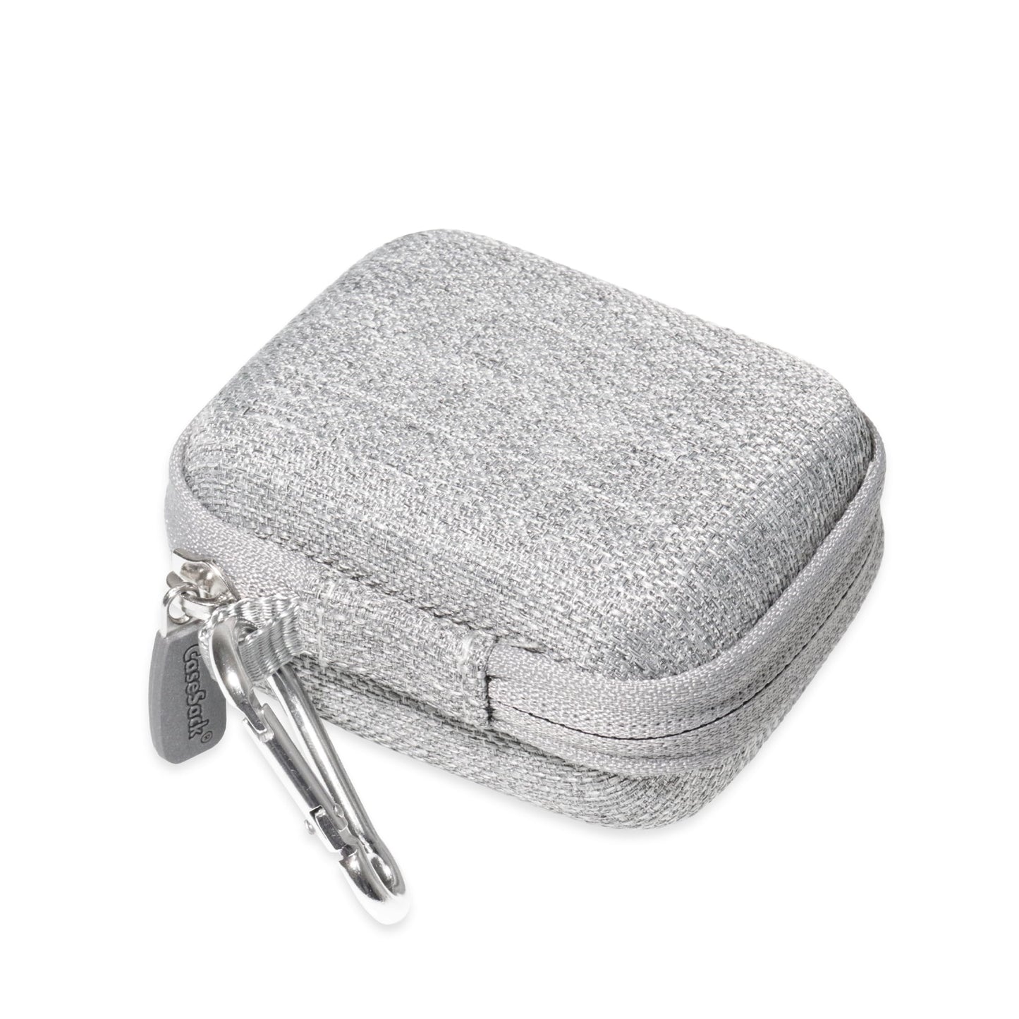 Tweed Gray Earbuds case, Compatible with Sennheiser Momentum True Wireless/Wireless 2 Bluetooth Earbuds GETGEAR