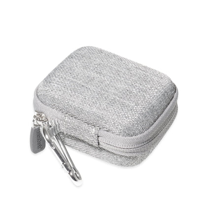 Tweed Gray Earbuds case, Compatible with Sennheiser Momentum True Wireless/Wireless 2 Bluetooth Earbuds GETGEAR