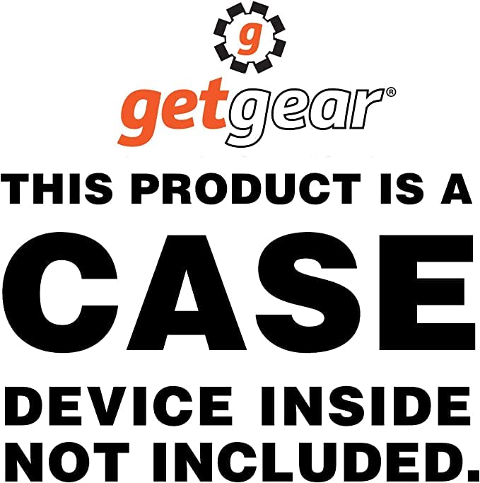 getgear Silicone Bumper for Samsung T7 Touch Portable SSD - 1TB, 2TB, 500GB, USB 3.2, Strong-Shock Absorbing, Slip-Resistant- Black GETGEAR