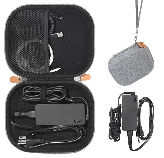 getgear Charger Adapter Case Compatible with Lenovo Yoga, Legion, ThinkPad, IdeaPad Also Good for ASUS TUF, Dell Inspiration, Microsoft Surface/Surface Pro, Razer Blade, HP Pavilion GETGEAR