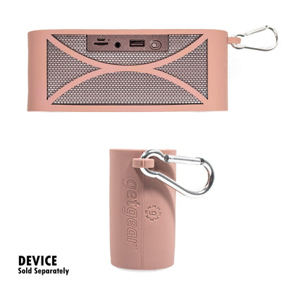 GETGEAR Customized Silicon Skin for Antimi Bluetooth Speaker,FM Radio Player,MP3 Player Stereo Portable Wireless Speaker, Shock and Shake Proof, Easy to go Carabiner GETGEAR