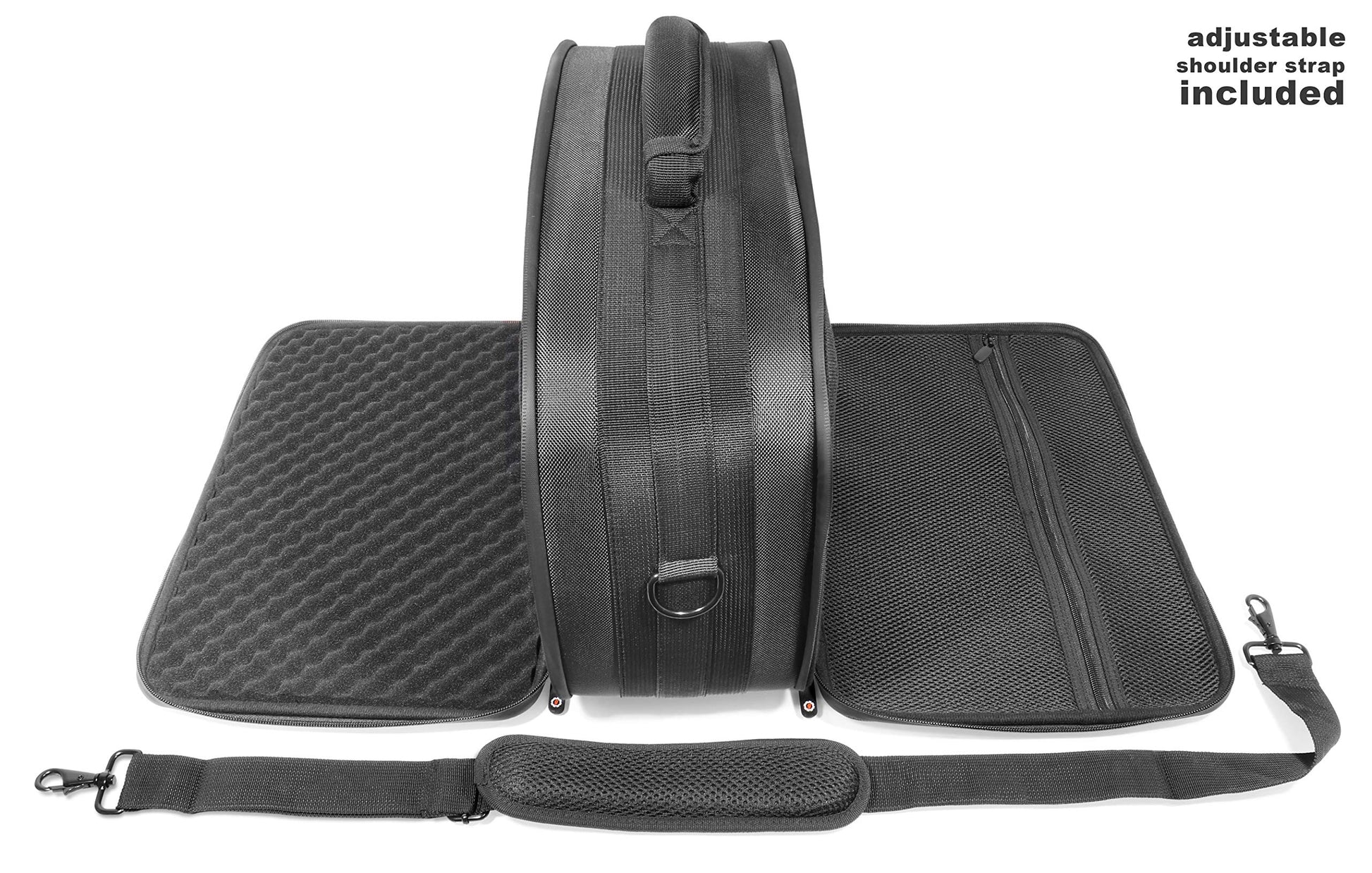 GETGEAR Professional All in one Camera case for up to 2 Cameras and Three Lenses, Long Distance, Wide Angel and Facial, for Canon EOS, EOS Rebel, Panasonic, Sony, Olympus, All Models GETGEAR