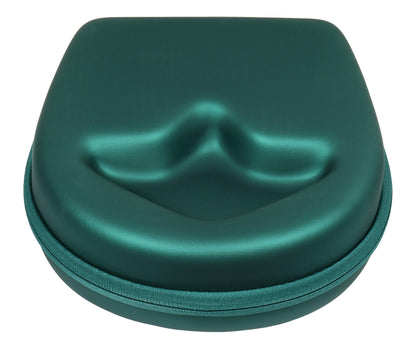 getgear Customized case for COWIN SE7 Headphones, Strong Compact case with Color Matching, Removable mesh Pocket (Dark Green) WGear